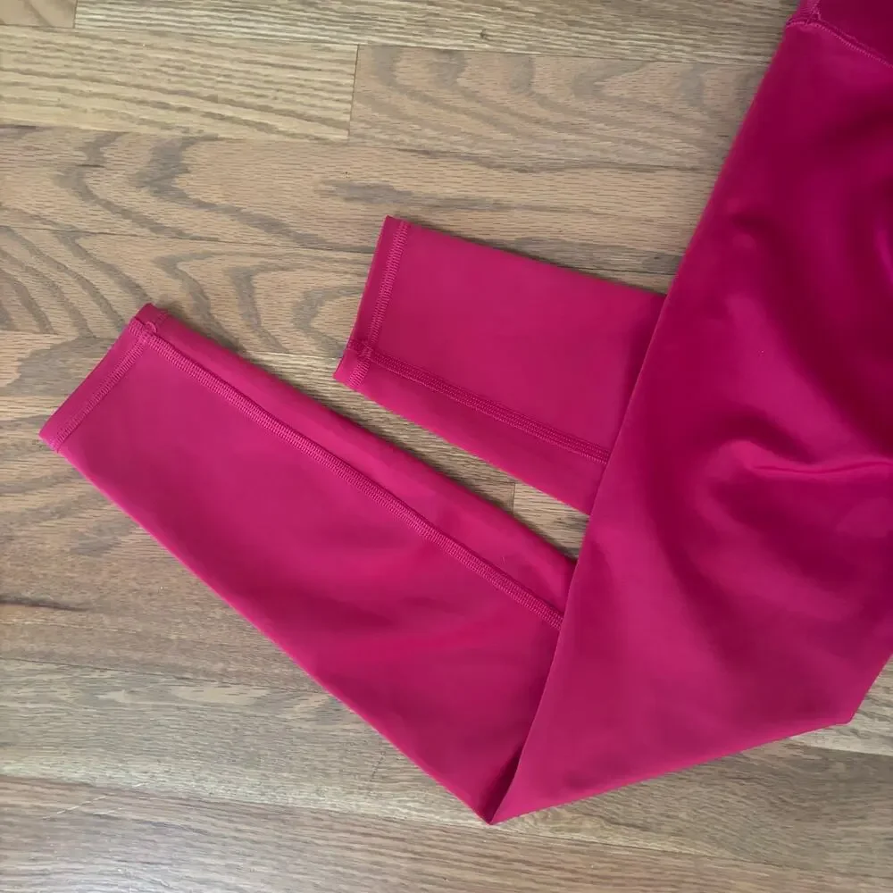 Alo Yoga High-Waist Airbrush Leggings Magenta Pink 25